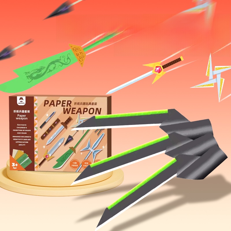 Kids Education Kit - Educational 3D Paper Airplane Craft Kit