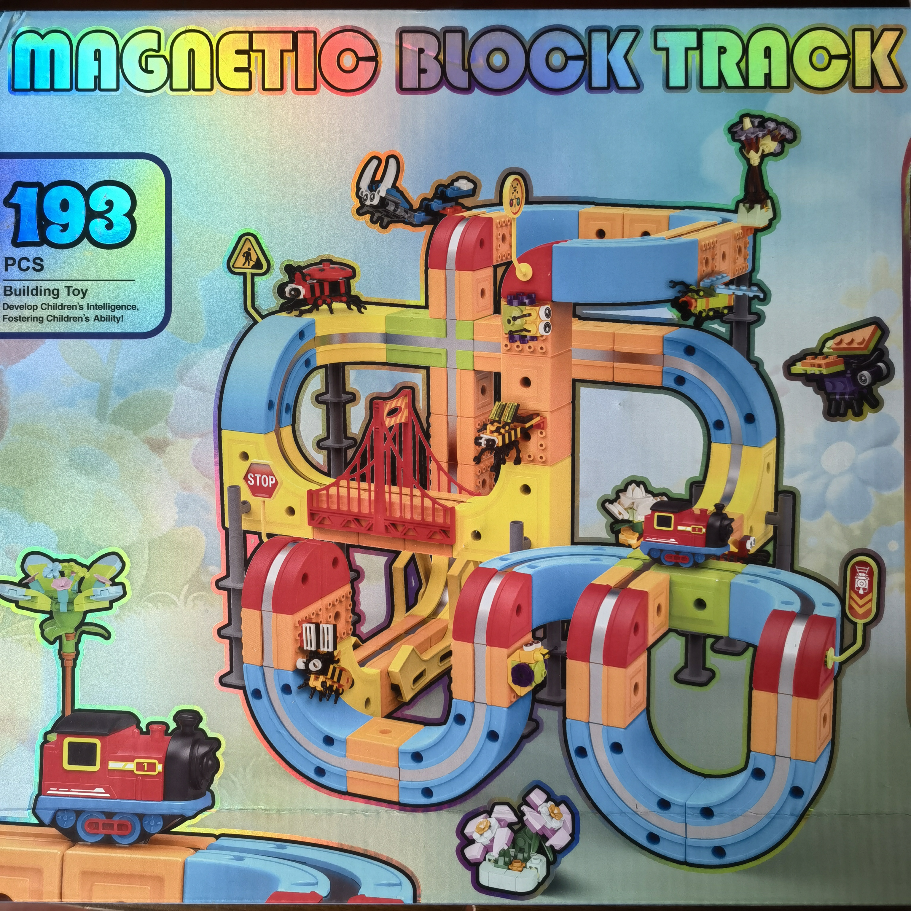 Kids Education Yes - 2026 New DIY Magnetic Track Building