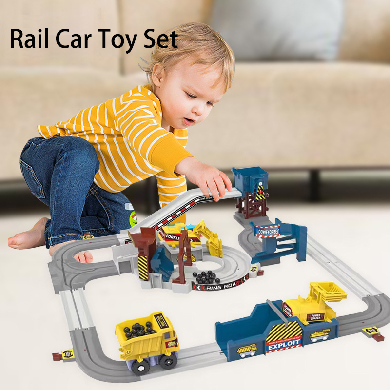 Kids Education Things - Adventure Powered Mine Cart Track Racing