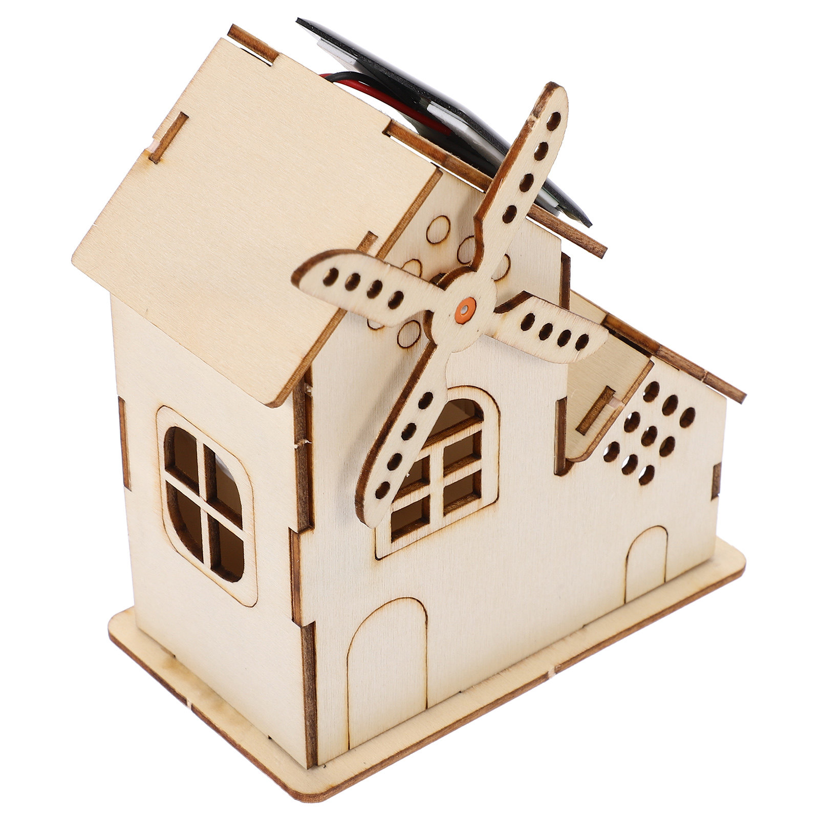 Kids Education Kit - 1Set Solar Windmill DIY Science Experiment