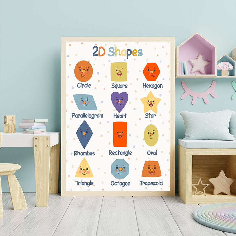 1pc frameless Montessori Educa - Kids Yoga Education ulasan dan harga