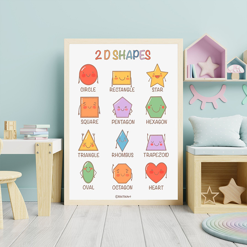 1pc frameless Montessori Educa - Kids Yoga Education ulasan dan harga