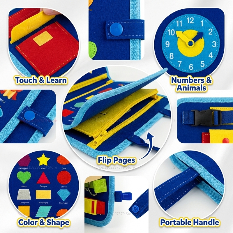Montessori Busy Board Sensory  - Kids Education App ulasan dan harga