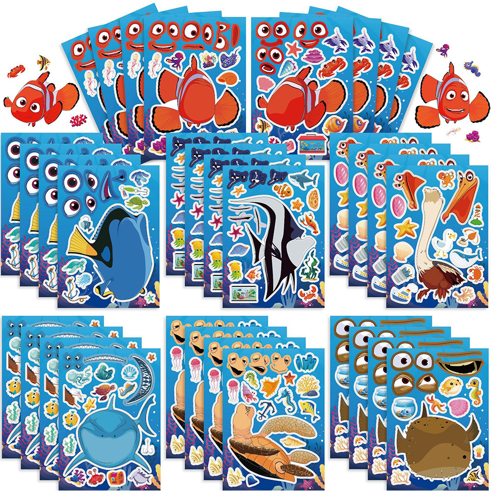 8/16Sheets Disney Finding Nemo - Kids Education Laptop ulasan dan harga