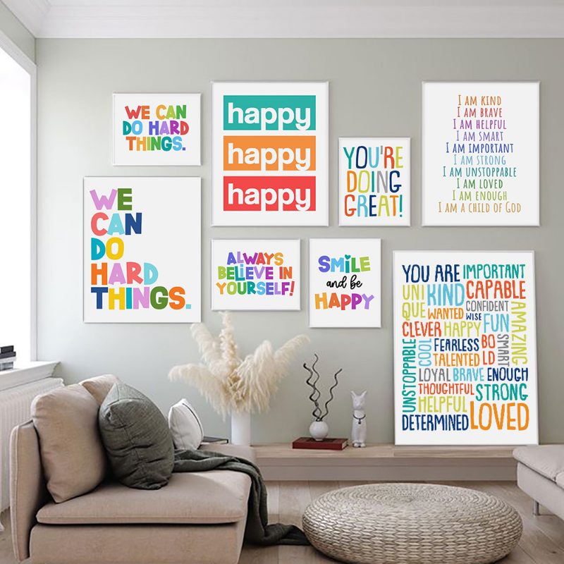 Frameless Positive Kid Classro - Kids Education Yes ulasan dan harga