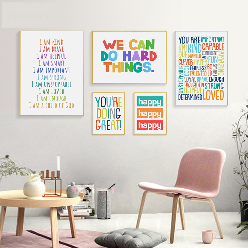 Frameless Positive Kid Classro - Kids Education Yes ulasan dan harga