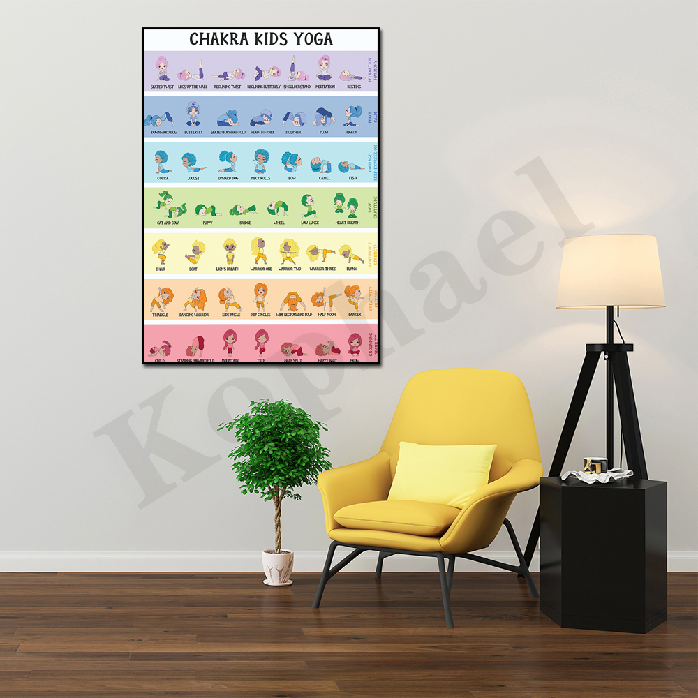Chakra Yoga Poses for Kids Sch - Kids Yoga Education ulasan dan harga