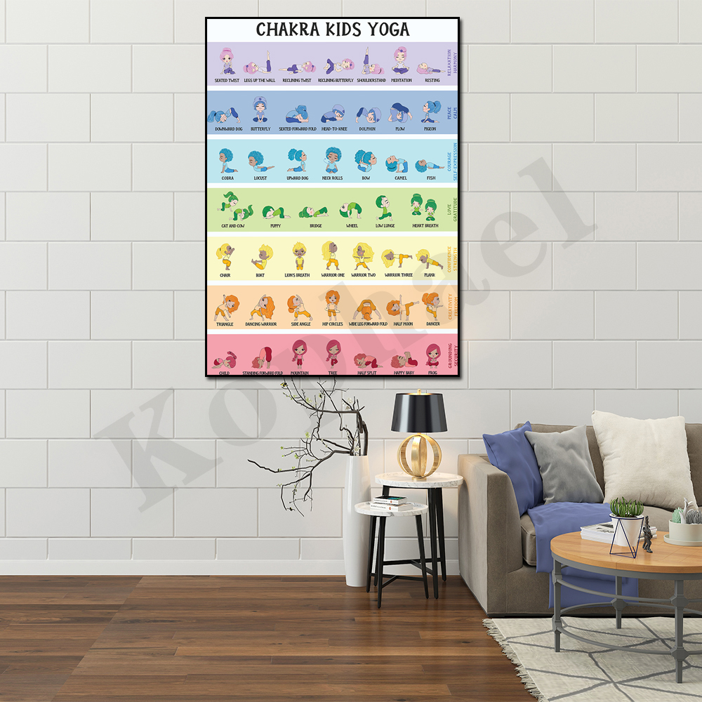Chakra Yoga Poses for Kids Sch - Kids Yoga Education ulasan dan harga