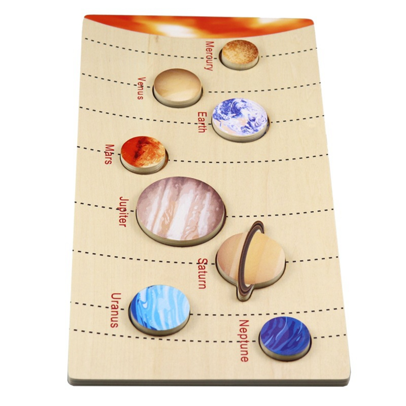 FBIL-Wooden Planet Puzzles Lea - Puzzle Map World ulasan dan harga