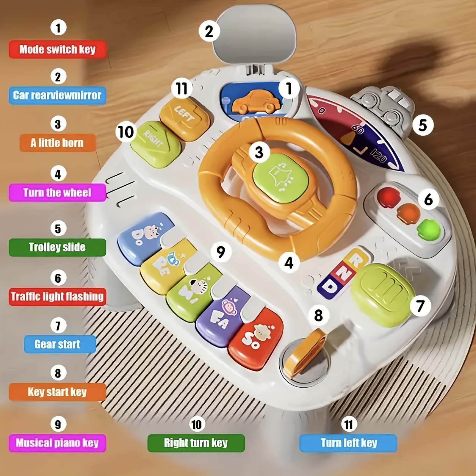 Baby Musical Activity Table To - Kids Education Table ulasan dan harga
