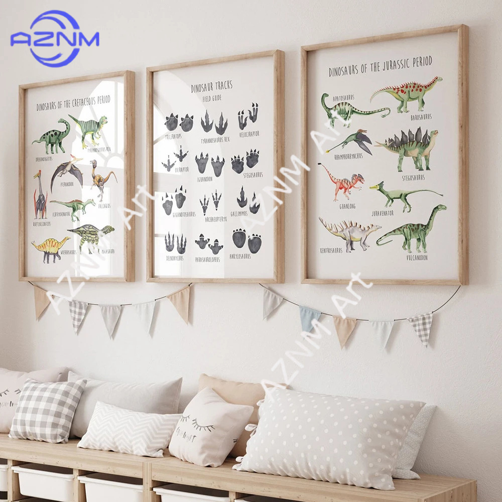 1/3PCS ，The cartoon dinosaur s - Kids Education Things ulasan dan harga