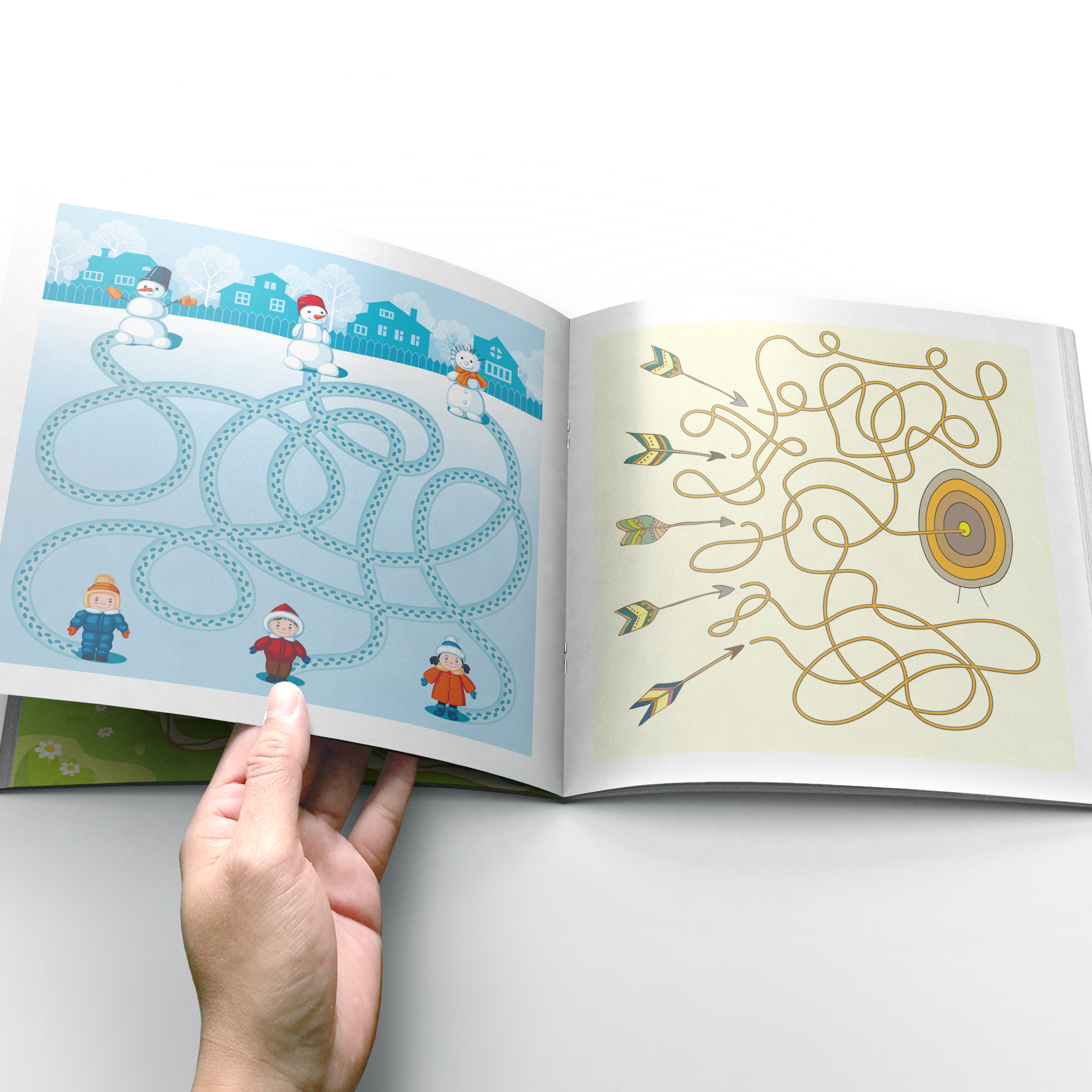 Interactive Maze Puzzle Book f - Kids Education Books ulasan dan harga