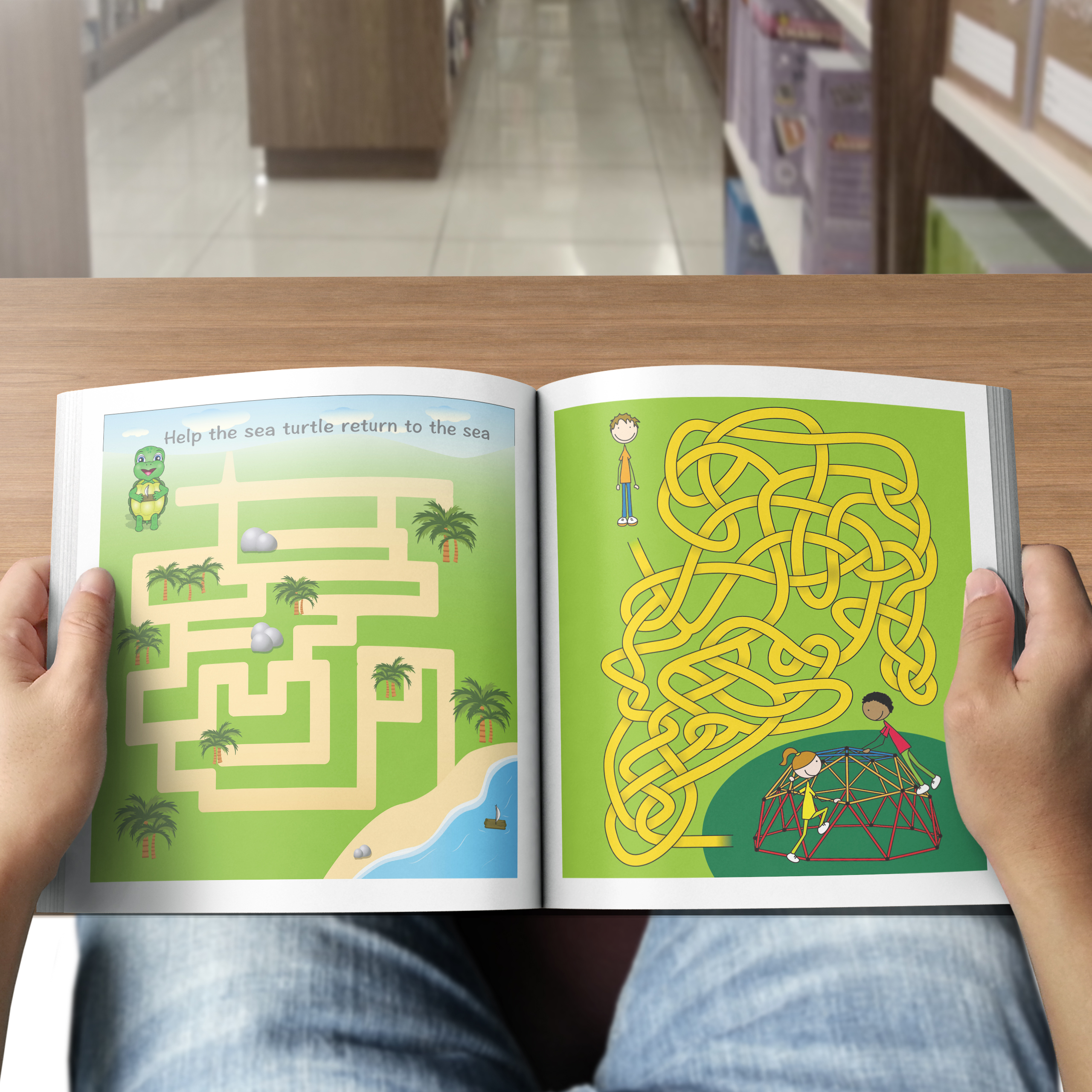 Interactive Maze Puzzle Book f - Kids Education Books ulasan dan harga