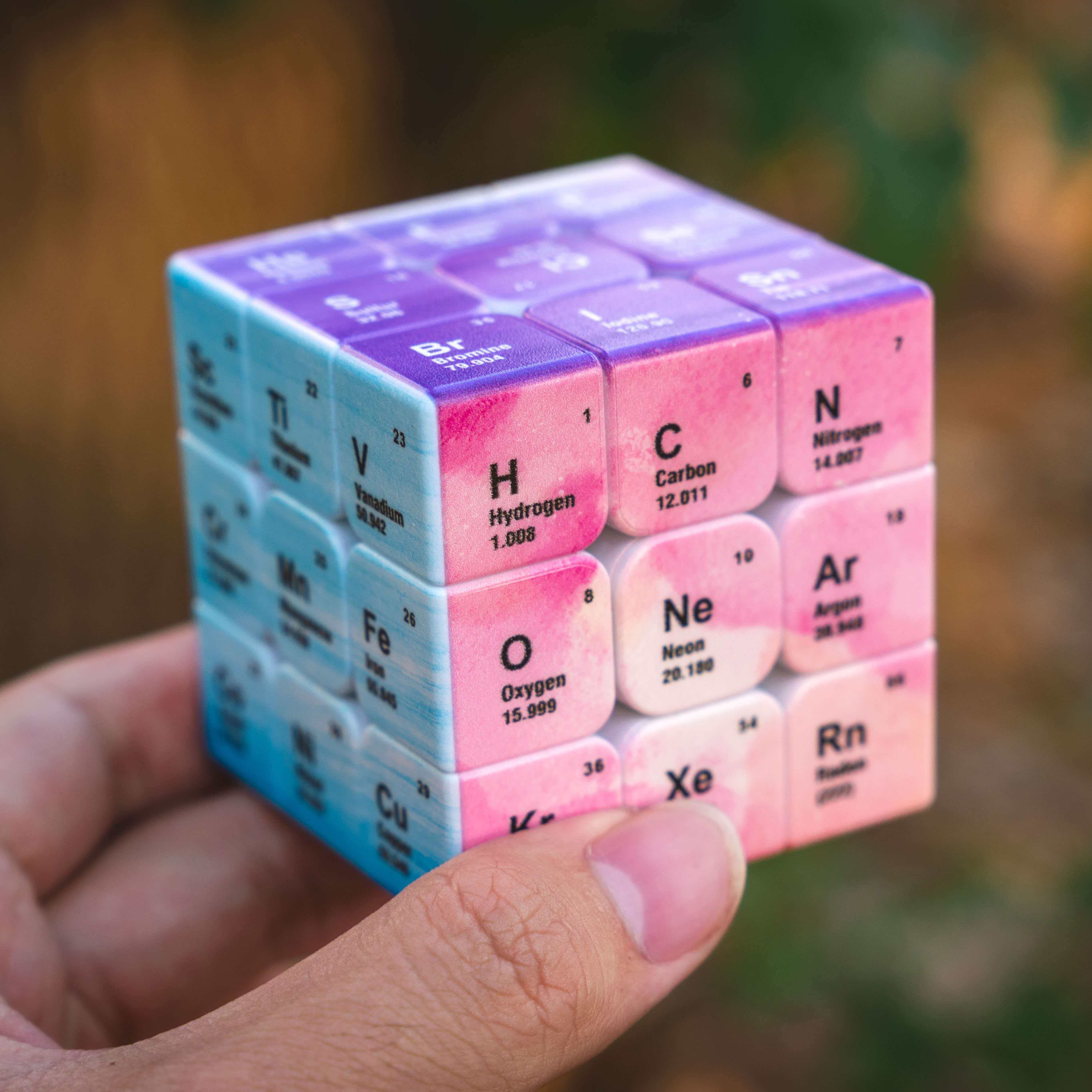Periodic Table 3x3 Speed Cube  - Kids Education Table ulasan dan harga