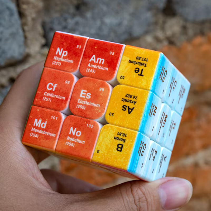 Periodic Table 3x3 Speed Cube  - Kids Education Table ulasan dan harga