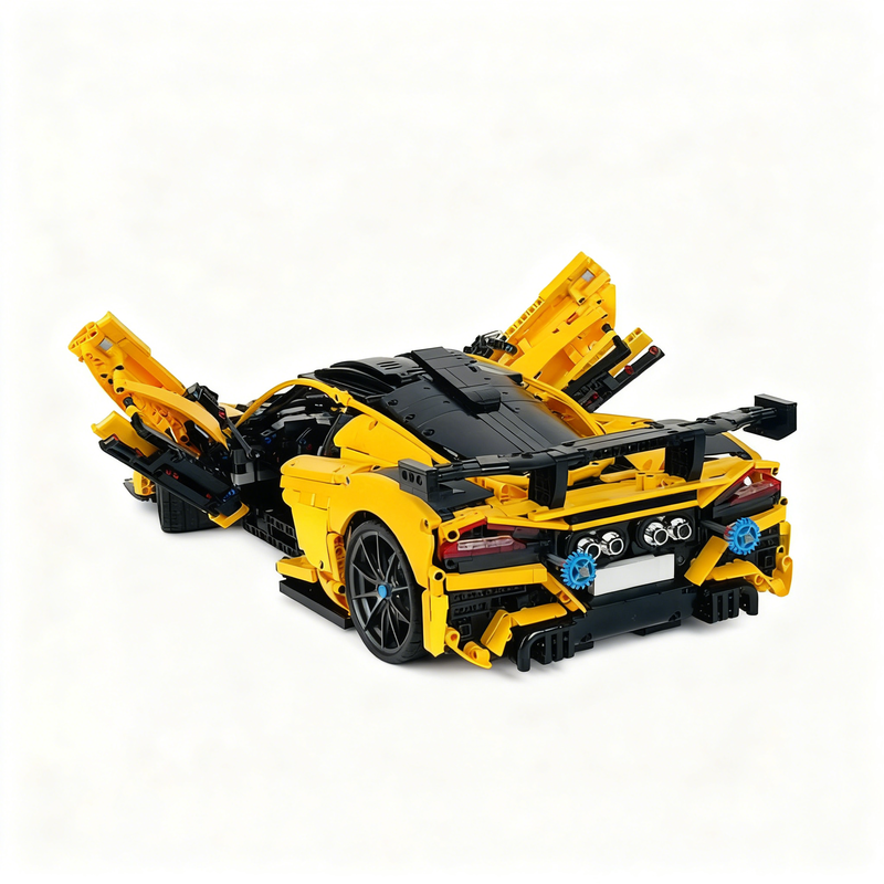 3627pcs MOC Technical Hennesse - Kids Education Revolution ulasan dan harga