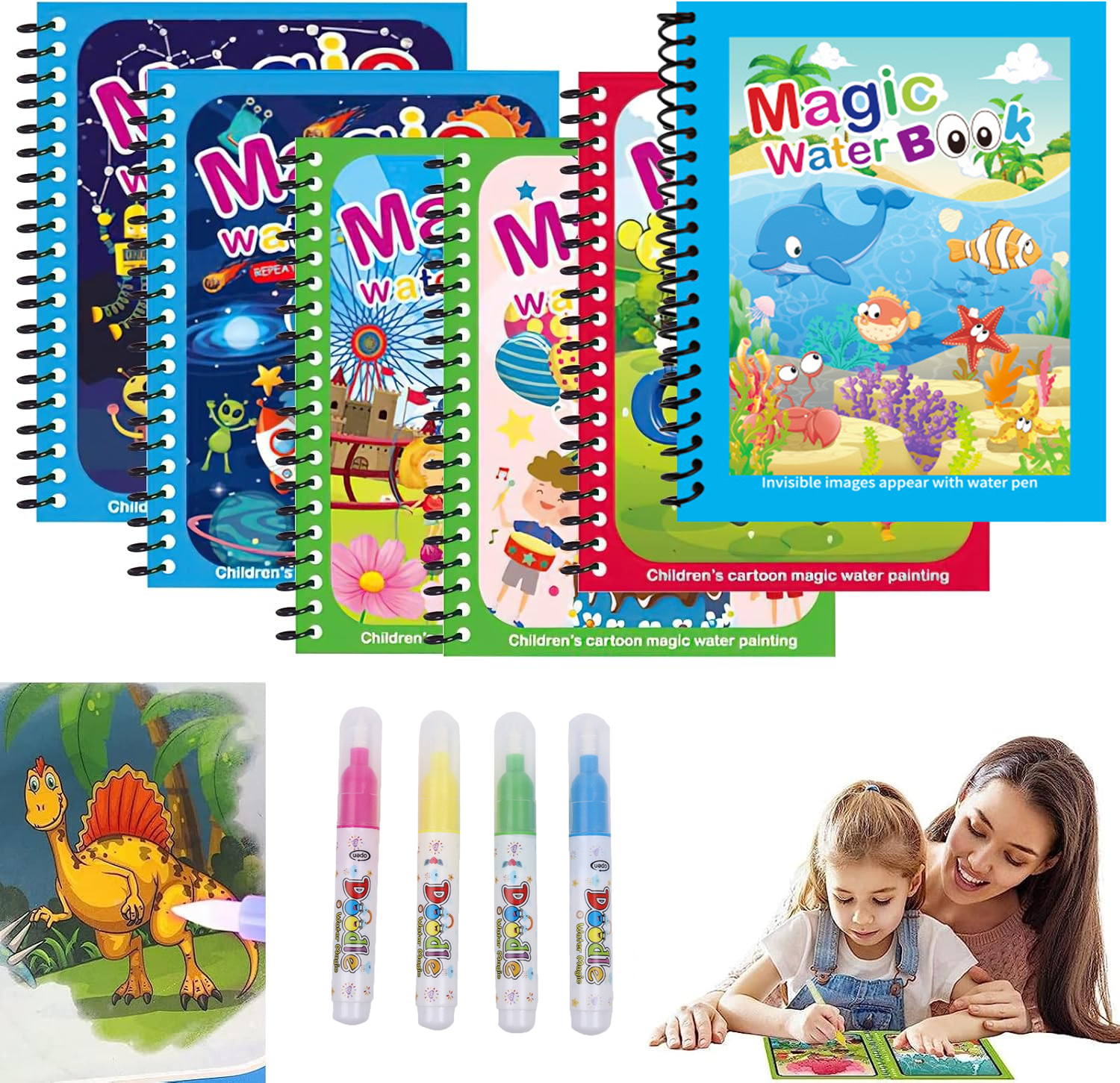 Kids Graffiti Coloring Water P - Kids Education Laptop ulasan dan harga