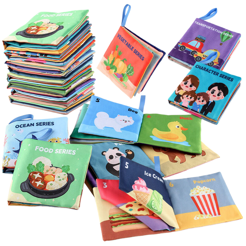 [J] Cloth Book For Early Educa - Kids Education Books ulasan dan harga