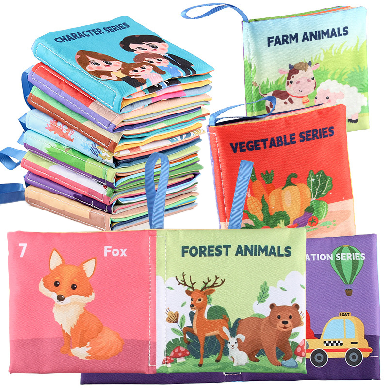 [J] Cloth Book For Early Educa - Kids Education Books ulasan dan harga