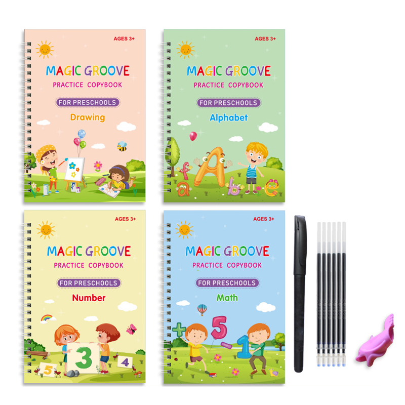 Reusable Magic Copybook Drawin - Kids Education Laptop ulasan dan harga