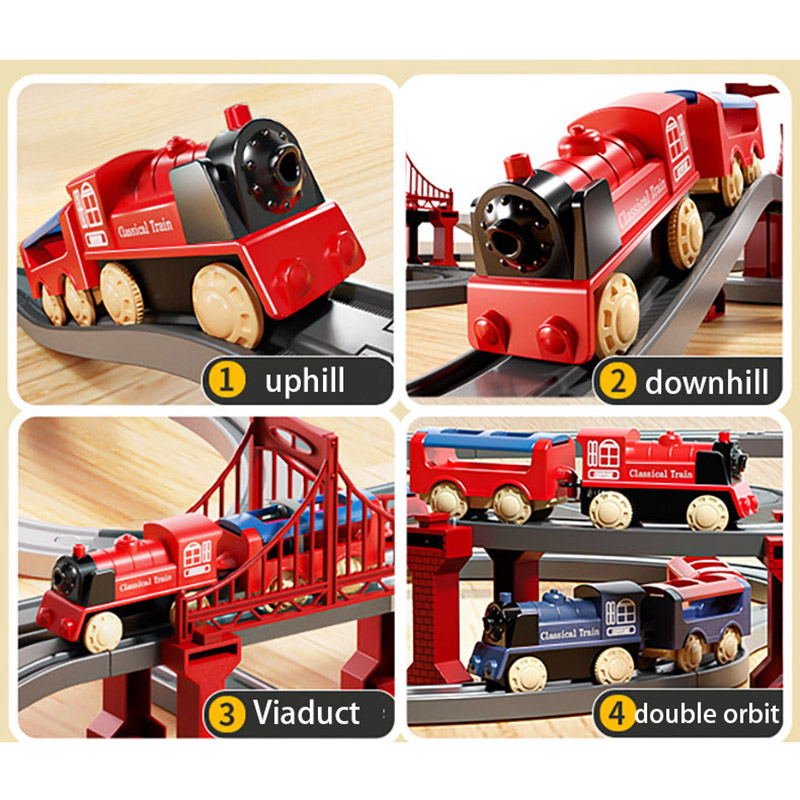 44Pcs/set Electric Train Track - Kids Education Things ulasan dan harga