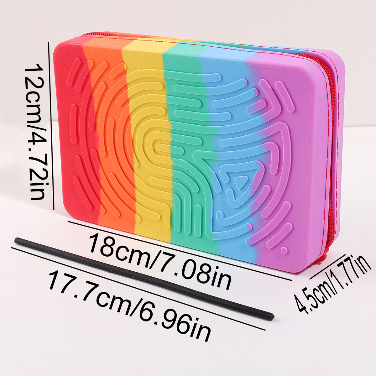 Silicone Rainbow Desk Statione - Kids Education Things ulasan dan harga