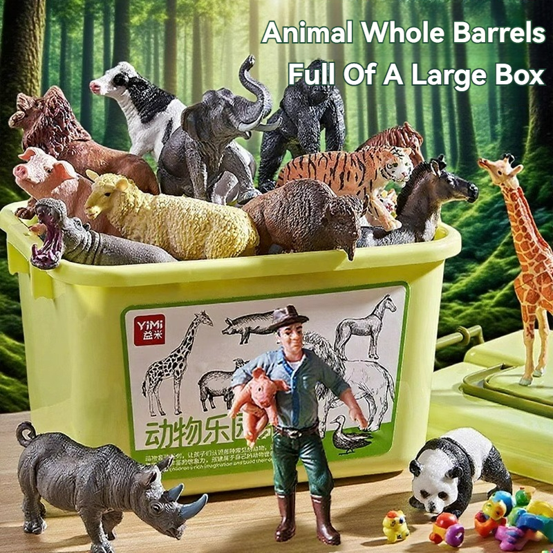 Montessori Toy Wild Farm Dinos - Kids Education Yes ulasan dan harga