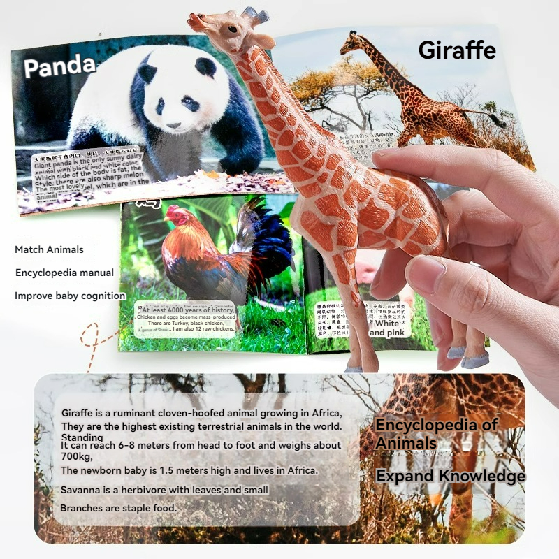 Montessori Toy Wild Farm Dinos - Kids Education Yes ulasan dan harga