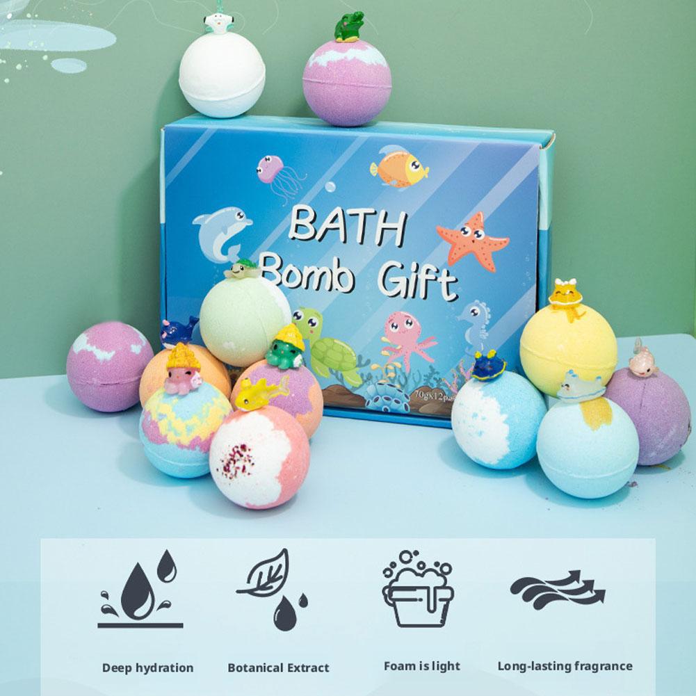 Kids Bath Bombs with Surprise  - Kids Education Things ulasan dan harga