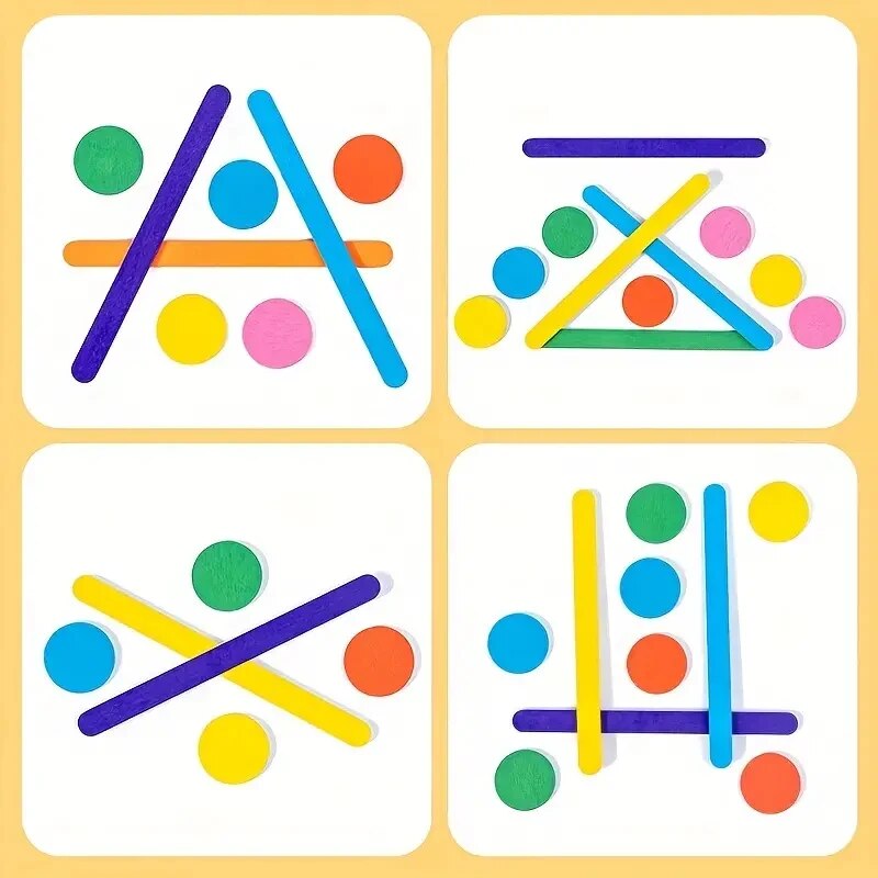 Kids Rainbow Stick Thinking Pu - Kids Education Table ulasan dan harga
