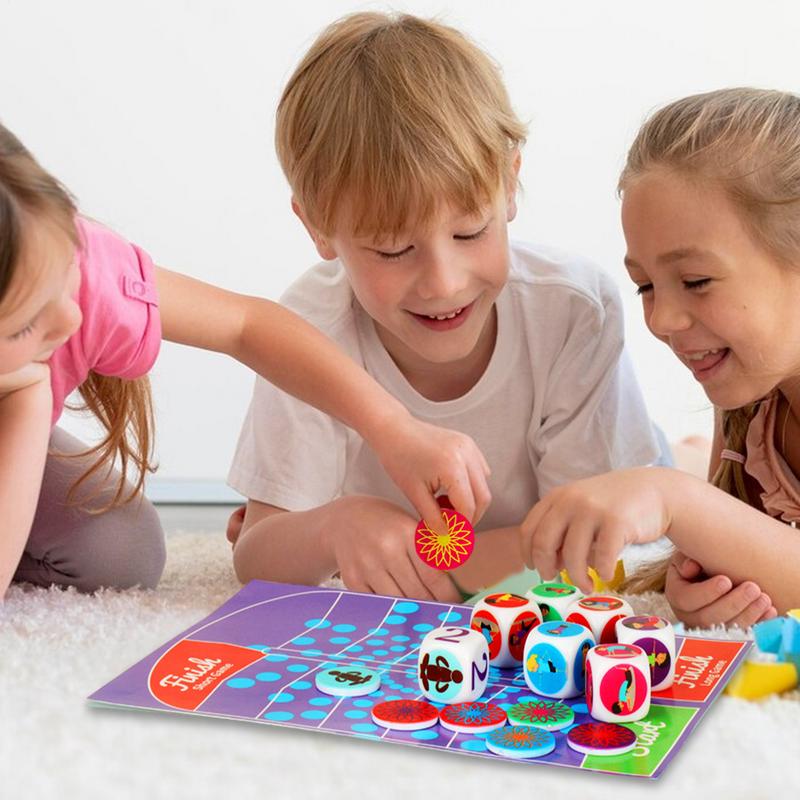 Exercise Dice For Kids Fun Kid - Kids Yoga Education ulasan dan harga