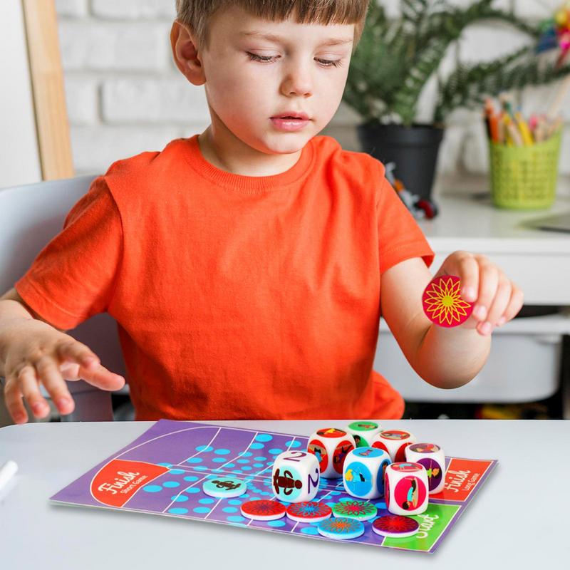 Exercise Dice For Kids Fun Kid - Kids Yoga Education ulasan dan harga