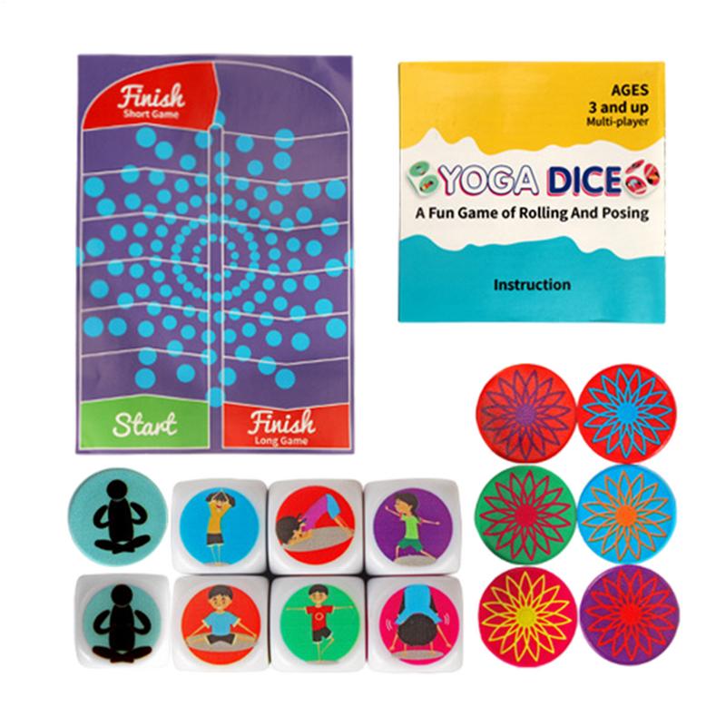 Exercise Dice For Kids Fun Kid - Kids Yoga Education ulasan dan harga
