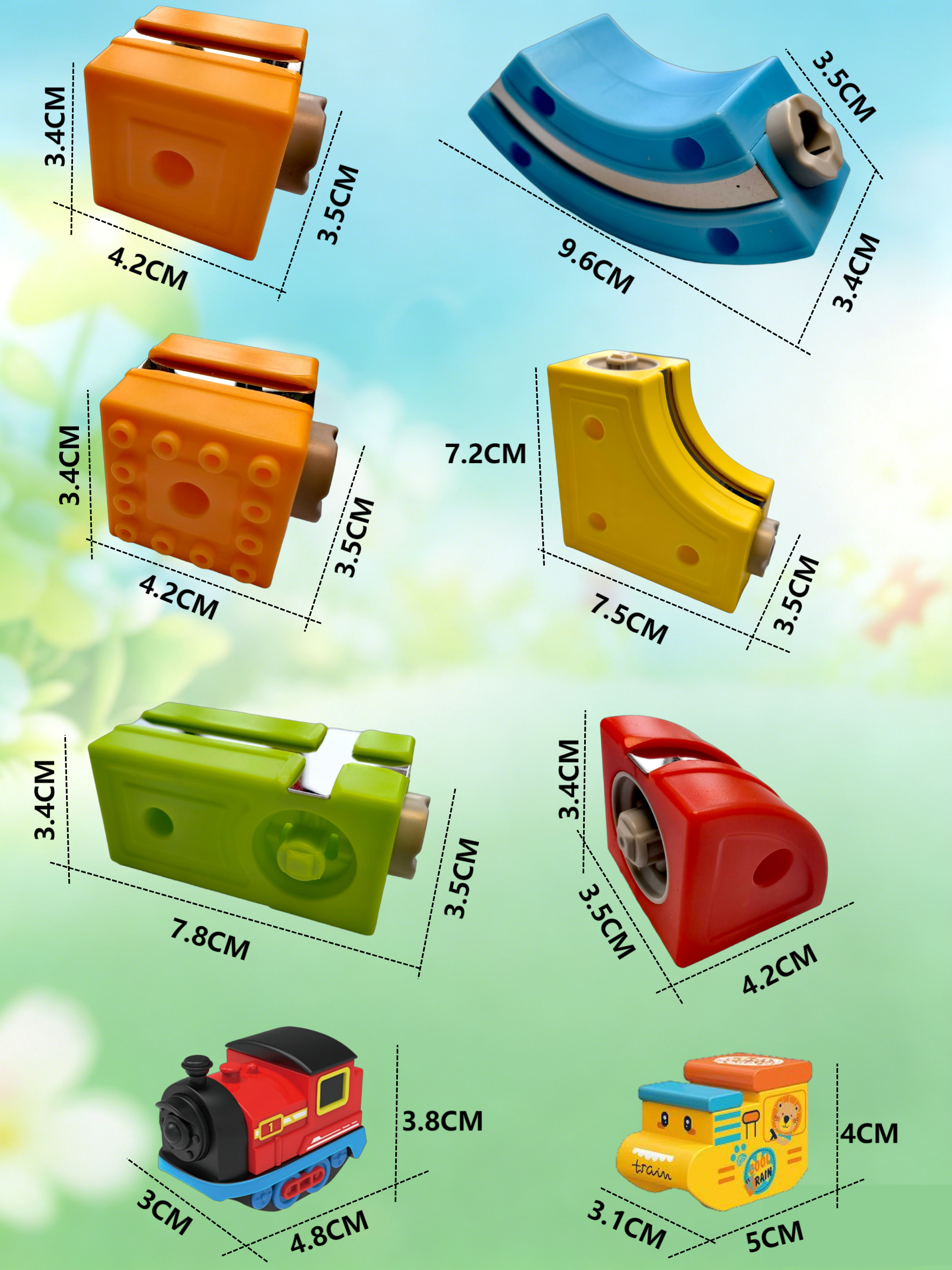 2026 New DIY Magnetic Track Bu - Kids Education Yes ulasan dan harga