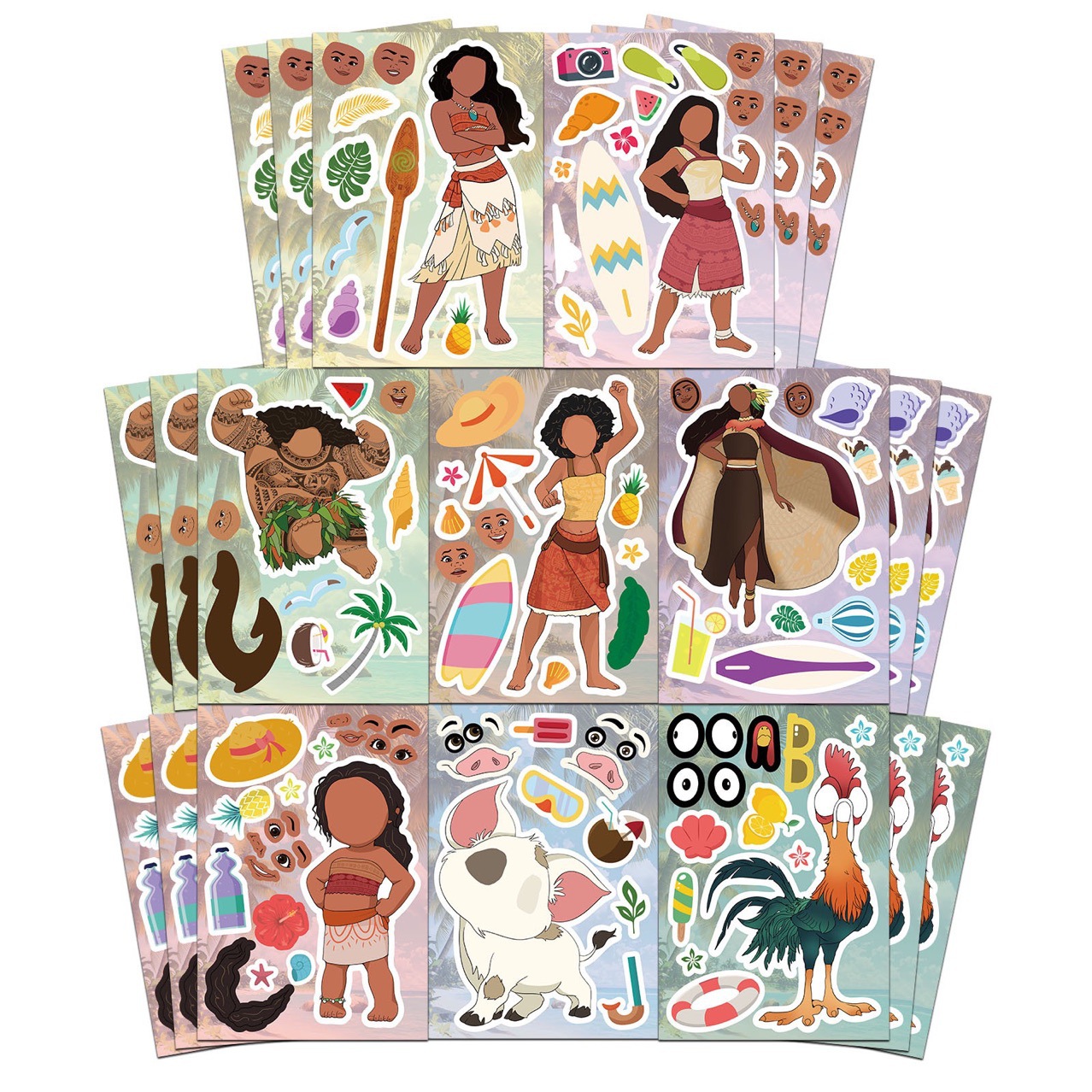 8pcs Cartoon Ocean Wonder Puzz - Kids Education Laptop ulasan dan harga