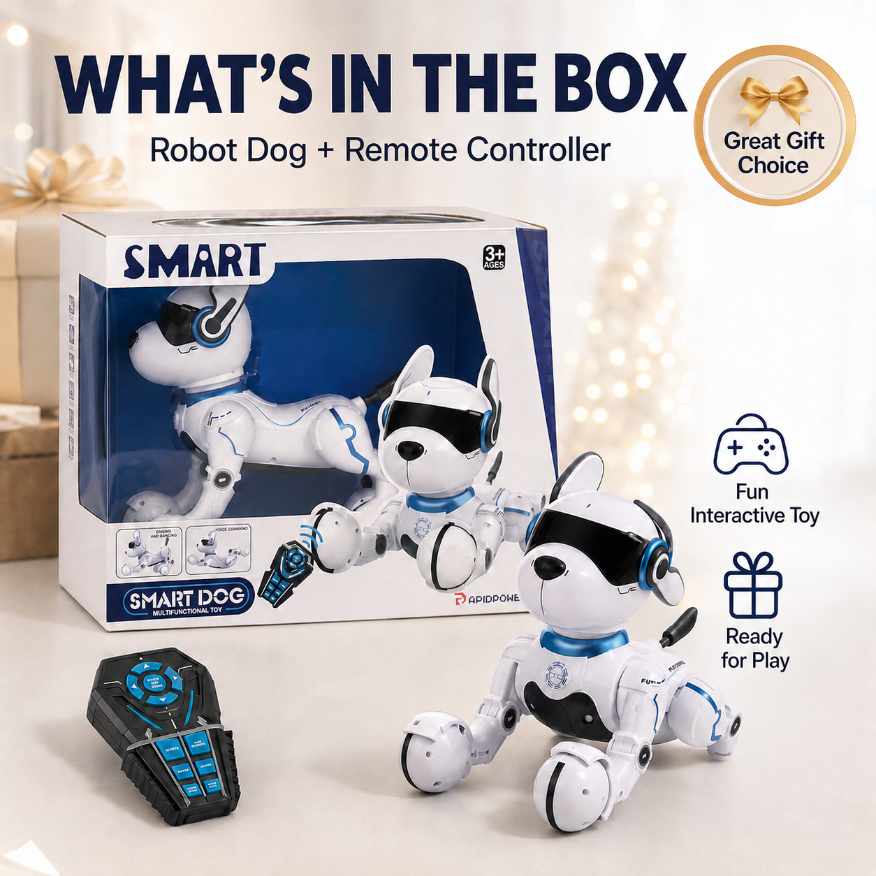 Smart Remote-Controlled Robot  - Kids Yoga Education ulasan dan harga