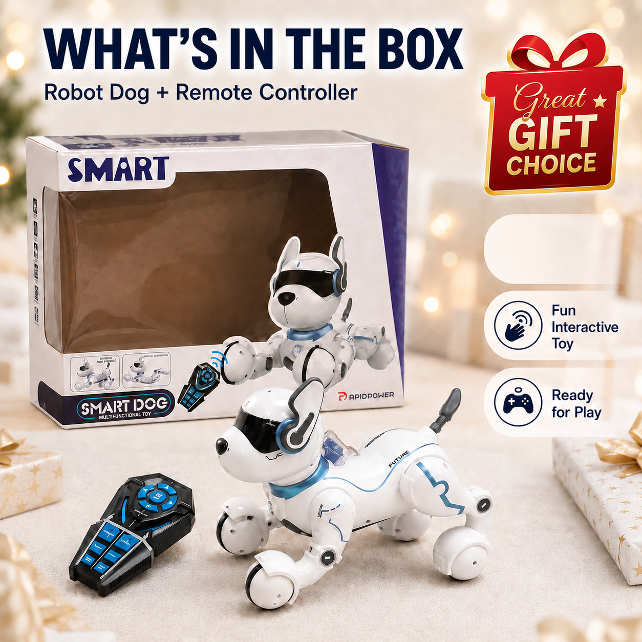 Smart Remote-Controlled Robot  - Kids Yoga Education ulasan dan harga