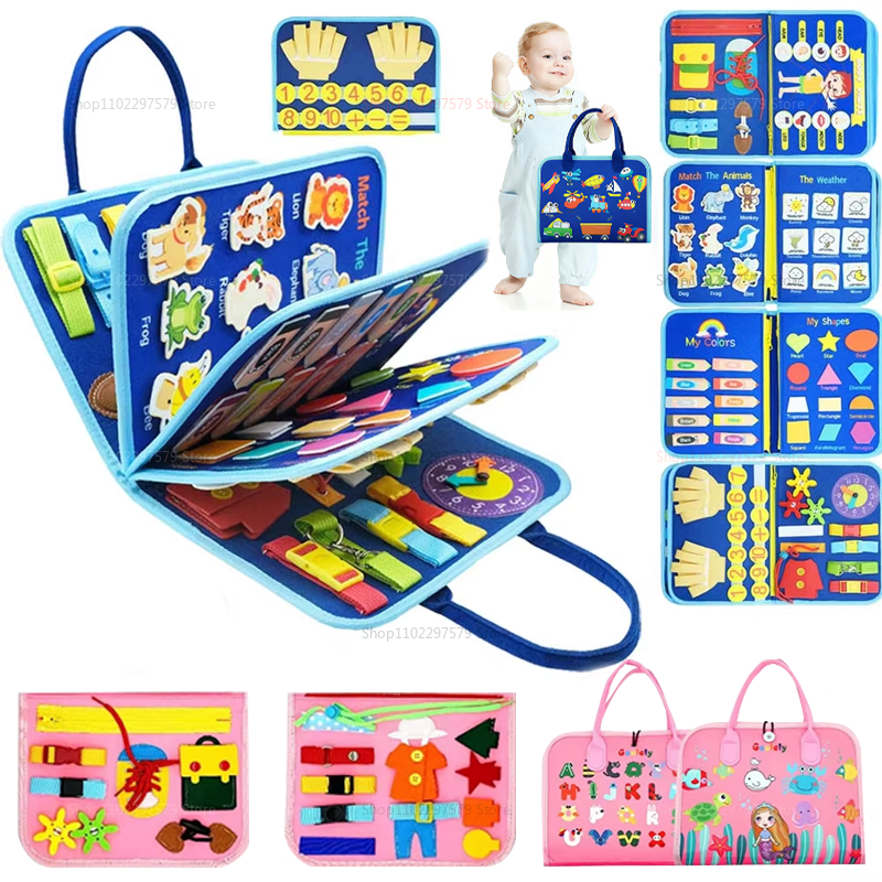 New Busy Board for Toddlers Se - Kids Education Content ulasan dan harga