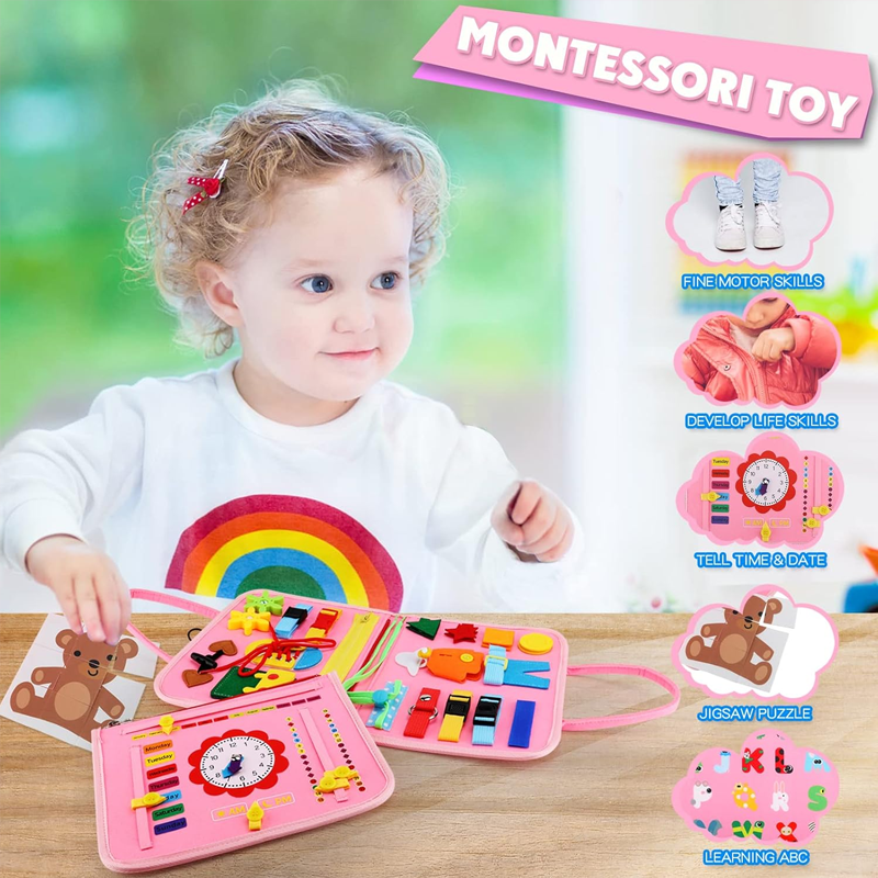 New Busy Board for Toddlers Se - Kids Education Content ulasan dan harga