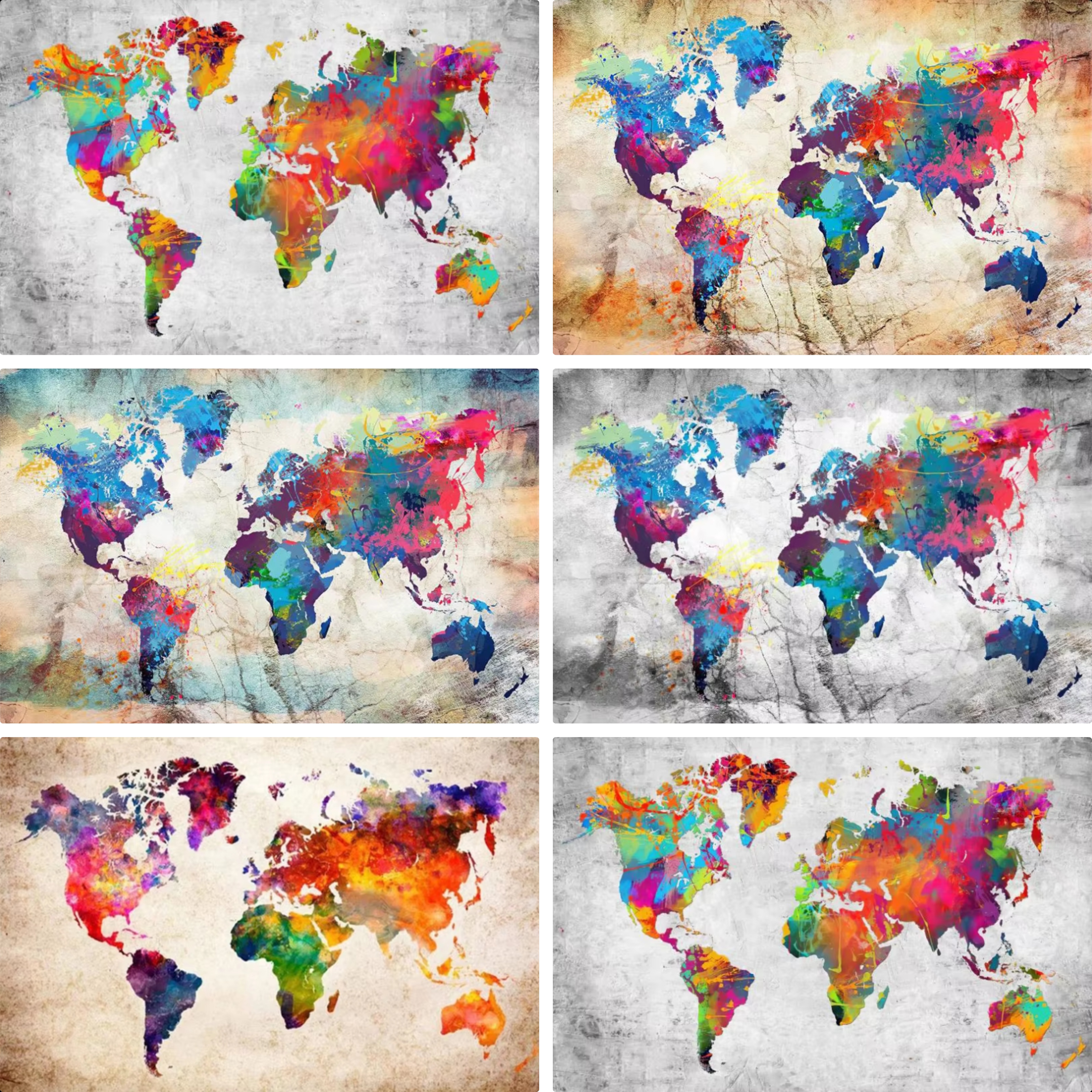 500/1000/1200/2000PCS Jigsaw P - Puzzle Map World ulasan dan harga