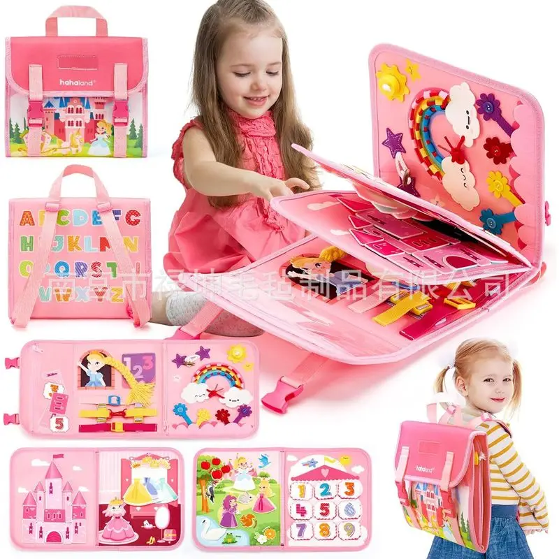 Princess Montessori Felt Busy  - Kids Education Books ulasan dan harga