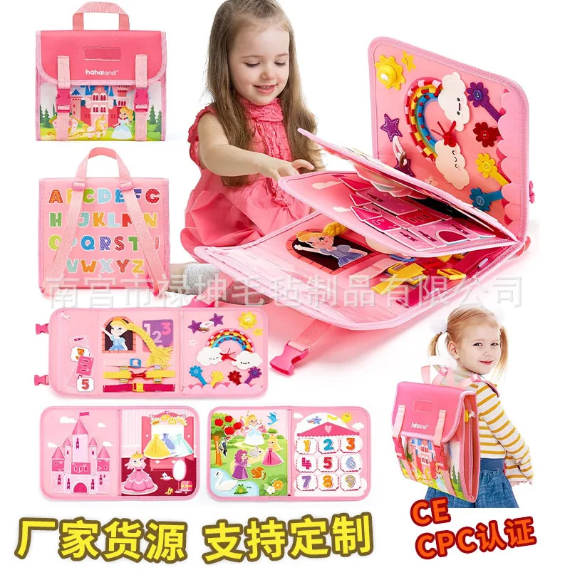 Princess Montessori Felt Busy  - Kids Education Books ulasan dan harga