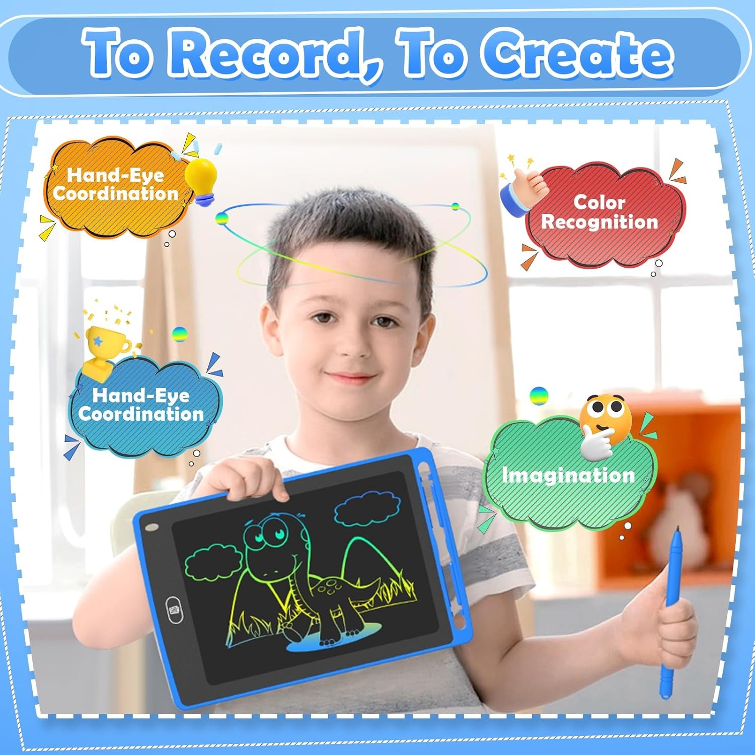 Pack LCD Writing Tablet for Ki - Kids Education Things ulasan dan harga