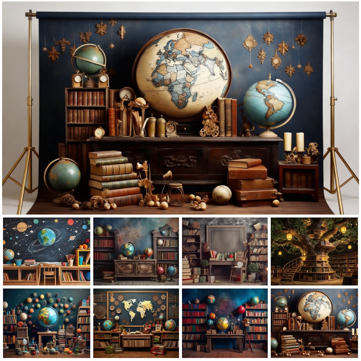 Back to School Backdrop Decora - Background For Kids Education ulasan dan harga