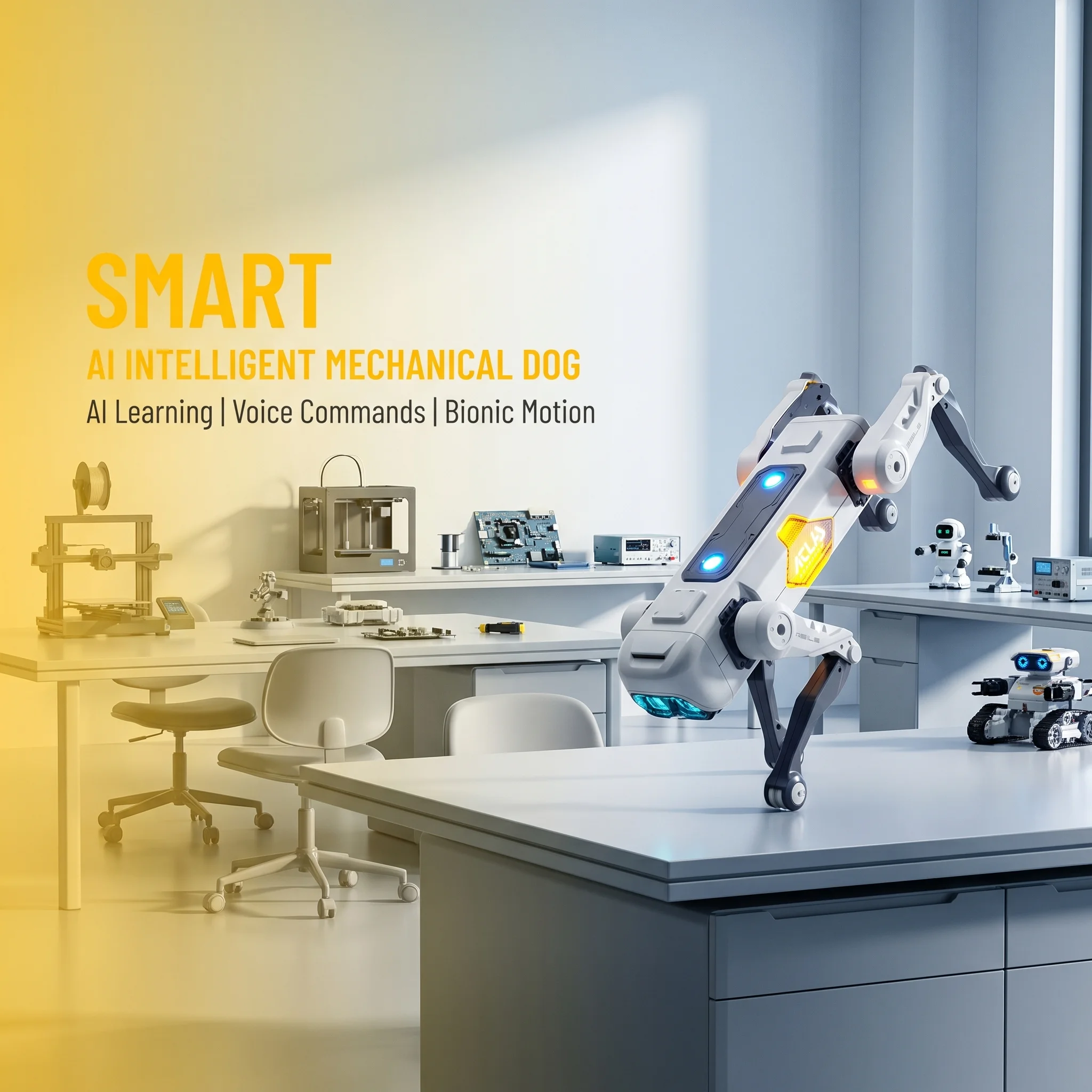 AI Smart Robot Dog, Voice & AP - Kids Education Things ulasan dan harga