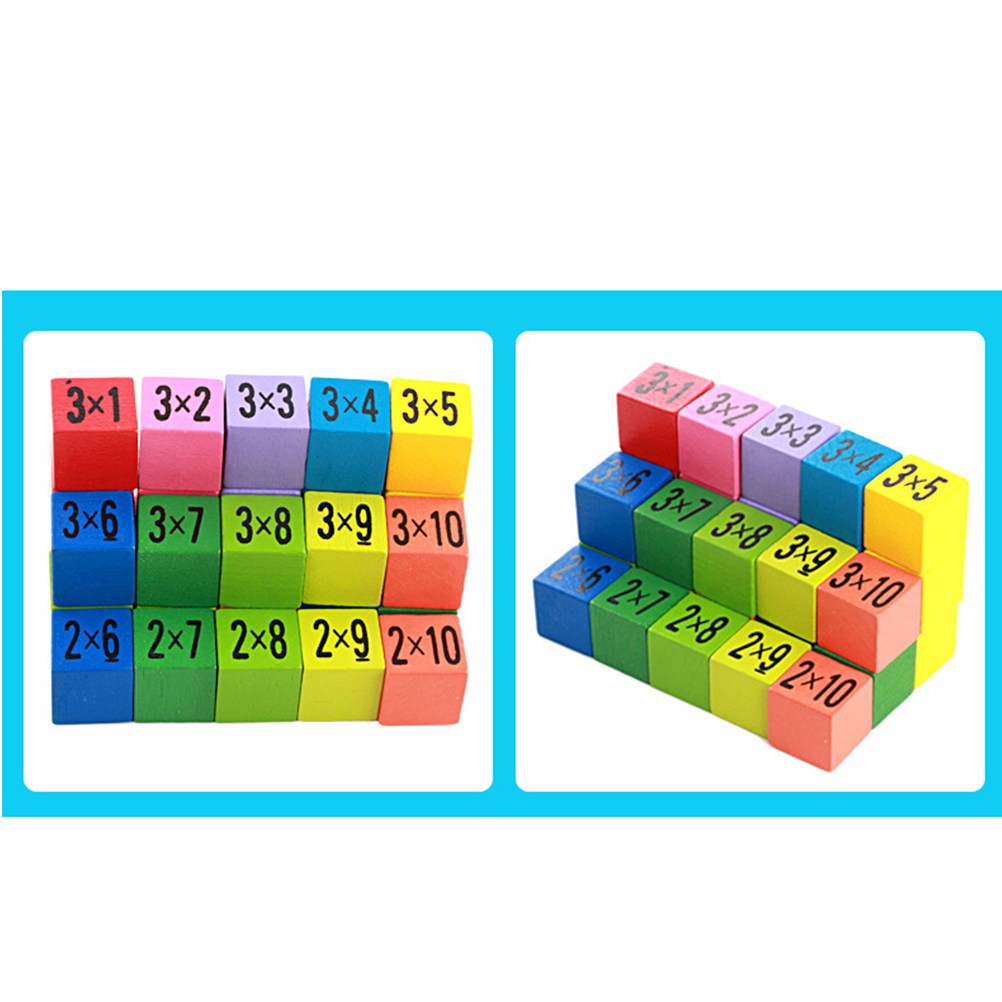 1Pcs Wooden Multiplication Tab - Kids Education Table ulasan dan harga