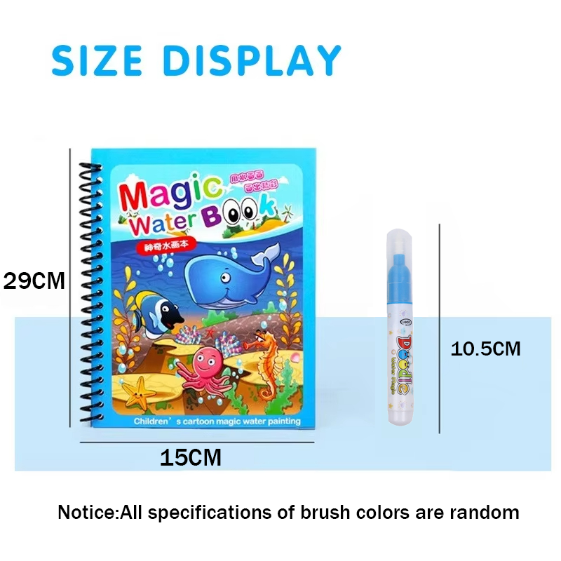 Magic Water Drawing Book For C - Kids Education Laptop ulasan dan harga