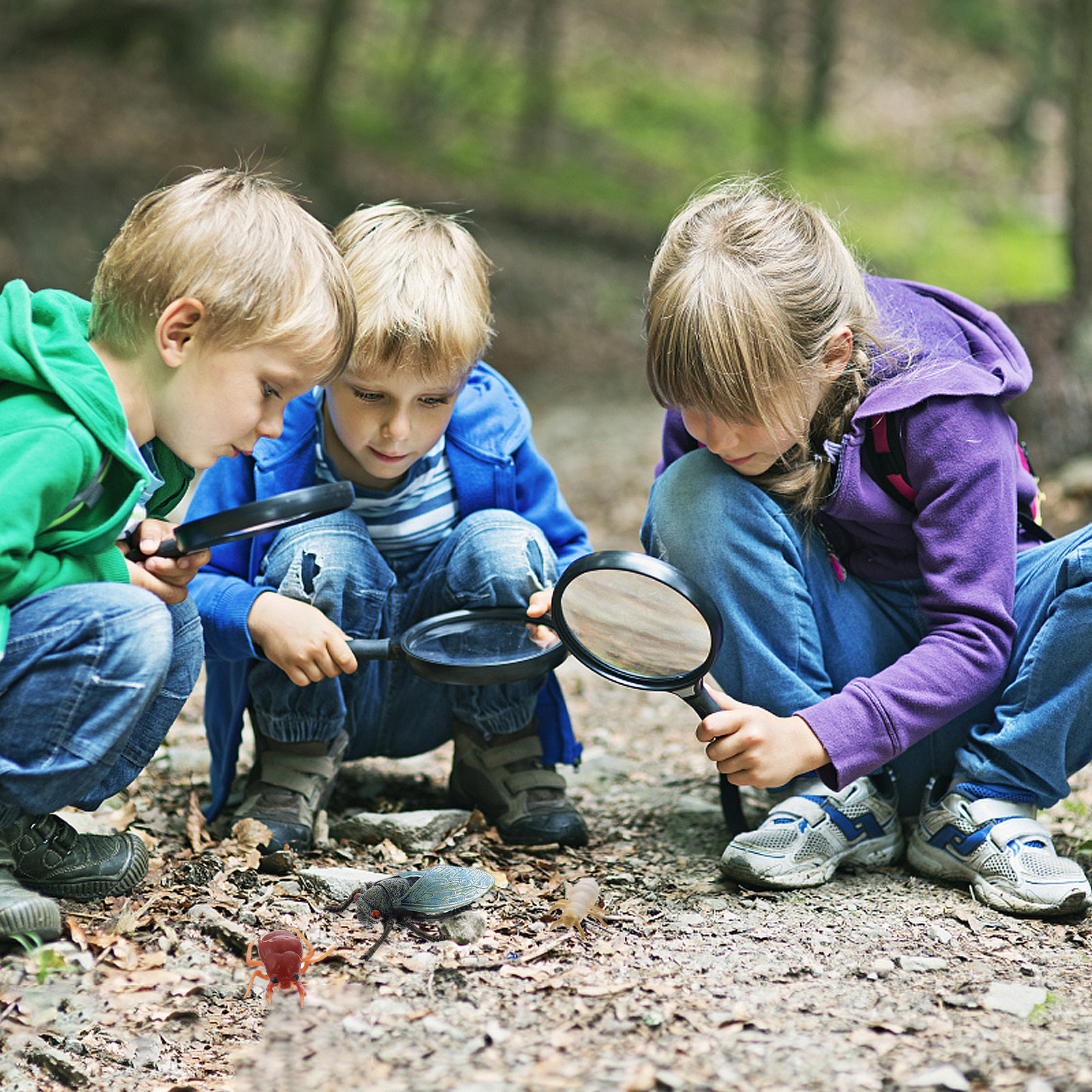1Set Simulation Cicada Growth  - Kids Education Learning ulasan dan harga