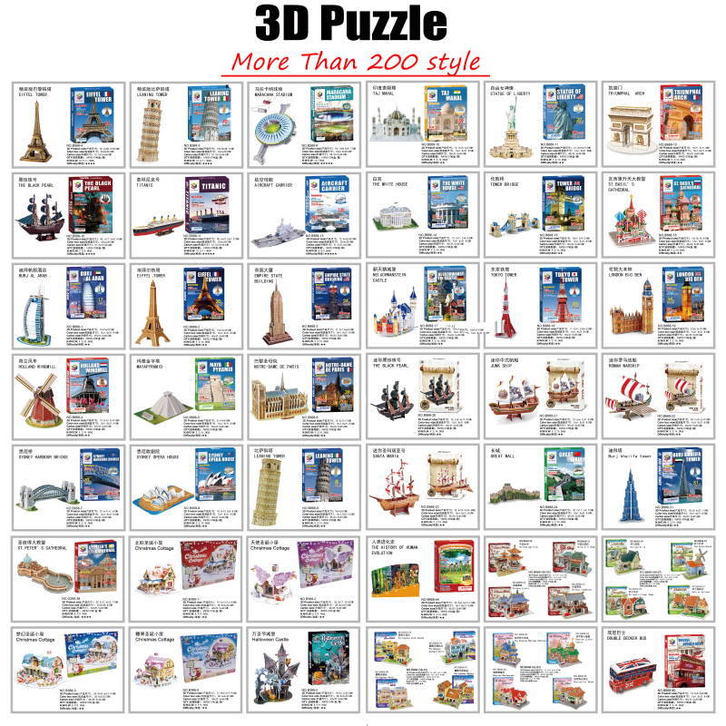 40 Style World Famous Architec - Puzzle Map World ulasan dan harga