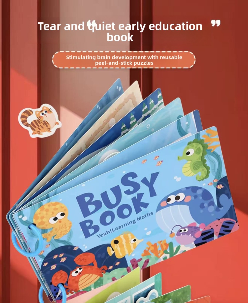 Montessori Children Busy Book  - Kids Education Books ulasan dan harga